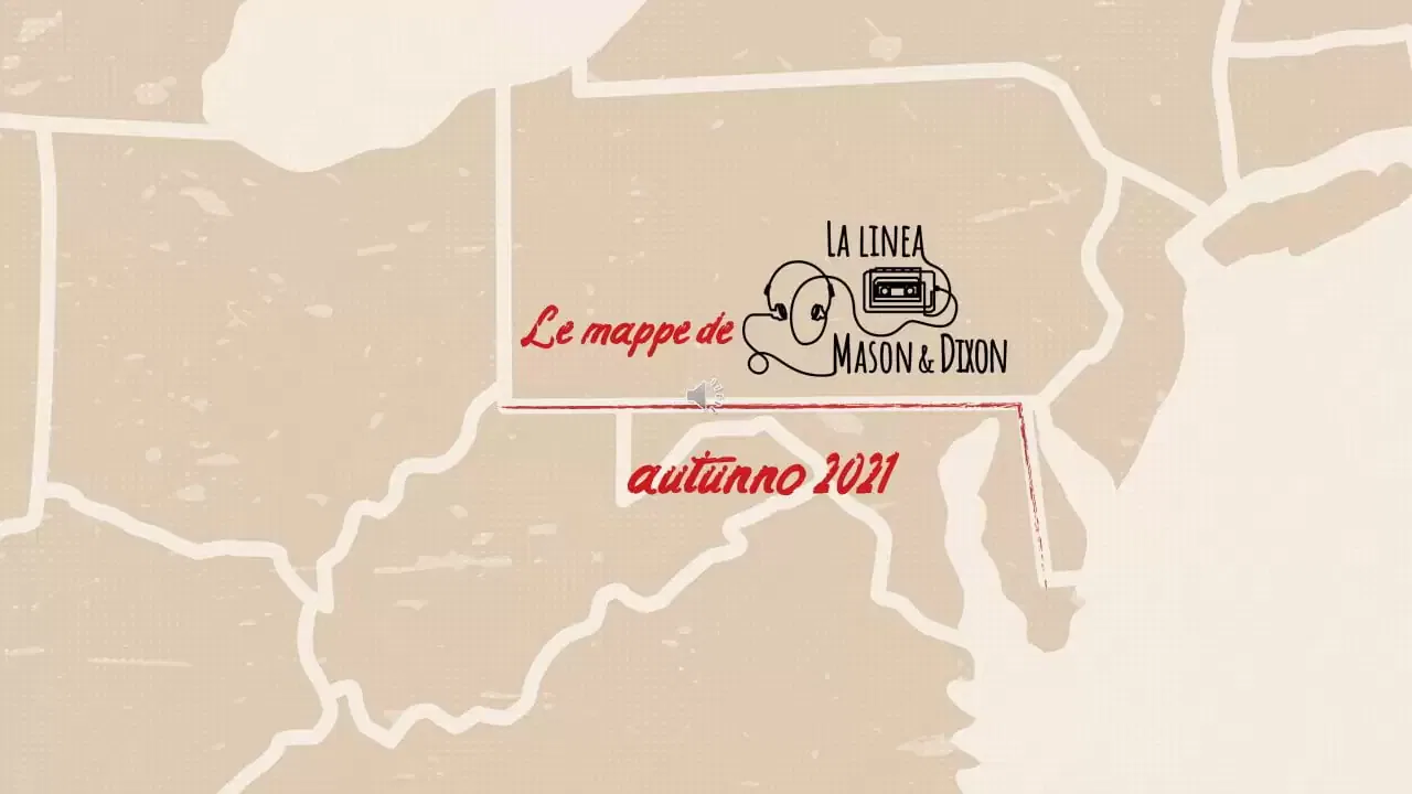 Le mappe della Linea Mason&Dixon – autunno 2021
